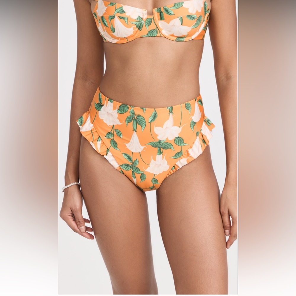 Agua by Agua Bendita Jengibre Sabanero Dorado Bikini Bottom - Picture 2 of 6